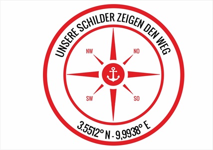 Firmenschilder für Seevetal und Harburg Buchholz Nordheide