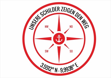 Bedruckte Alu-Dibondschilder aus Hamburg, Lüneburg, Harburg, Seevetal