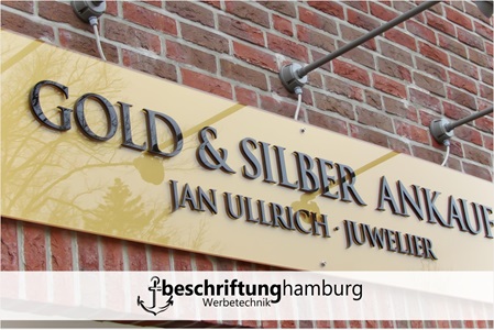 Fassadenschilder für Hamburger Firmen und Lüneburg