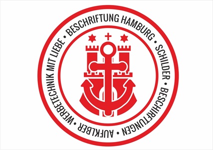 Hartschaumschilder für Hamburg, Geeshacht, Lüneburg