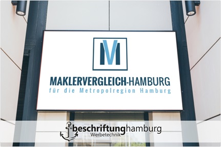 Immobilienmaklerschilder in Hamburg aus Seevetal