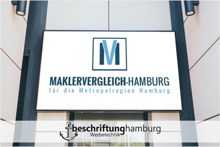Schilder für Immobilienmakler aus Hamburg, Lüneburg und Seevetal